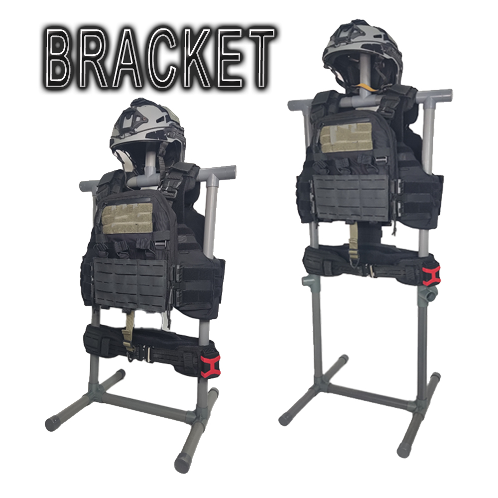 Motorcycle Gear Rack - خوذة تكتيكية سترة حزام مزيج عرض