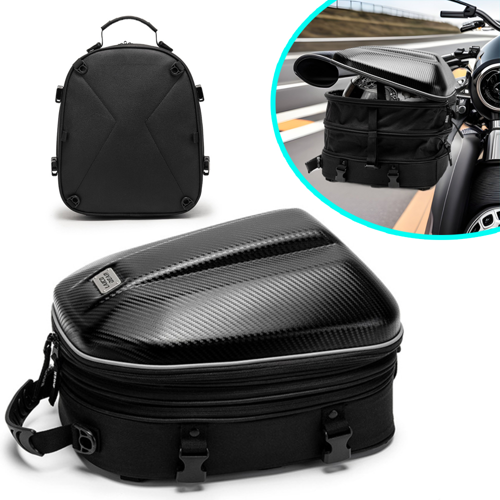 Motorcycle Gear Warehouse - حقيبة خلفية جديدة مقاومة للماء للدراجات