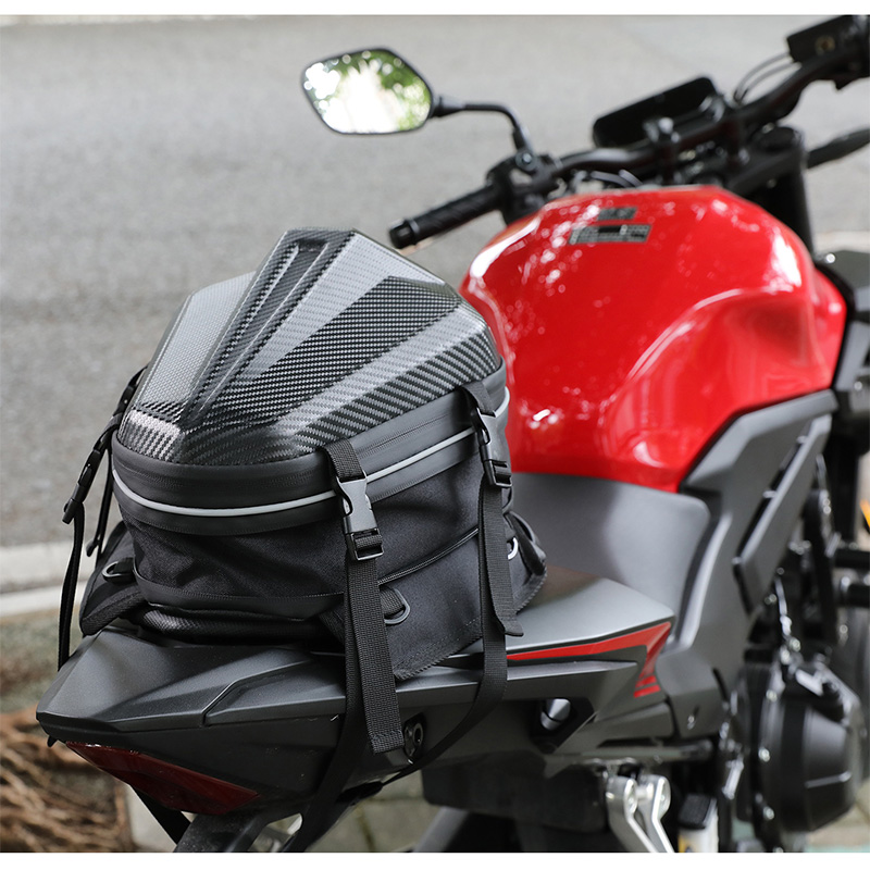 Motorcycle Gear Warehouse - حقيبة خلفية مقاومة للماء للدراجات النارية،