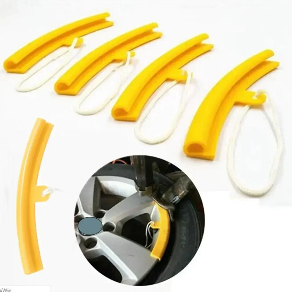 Motorcycle Gear Jammer - 5 قطع من واقيات حواف إطارات