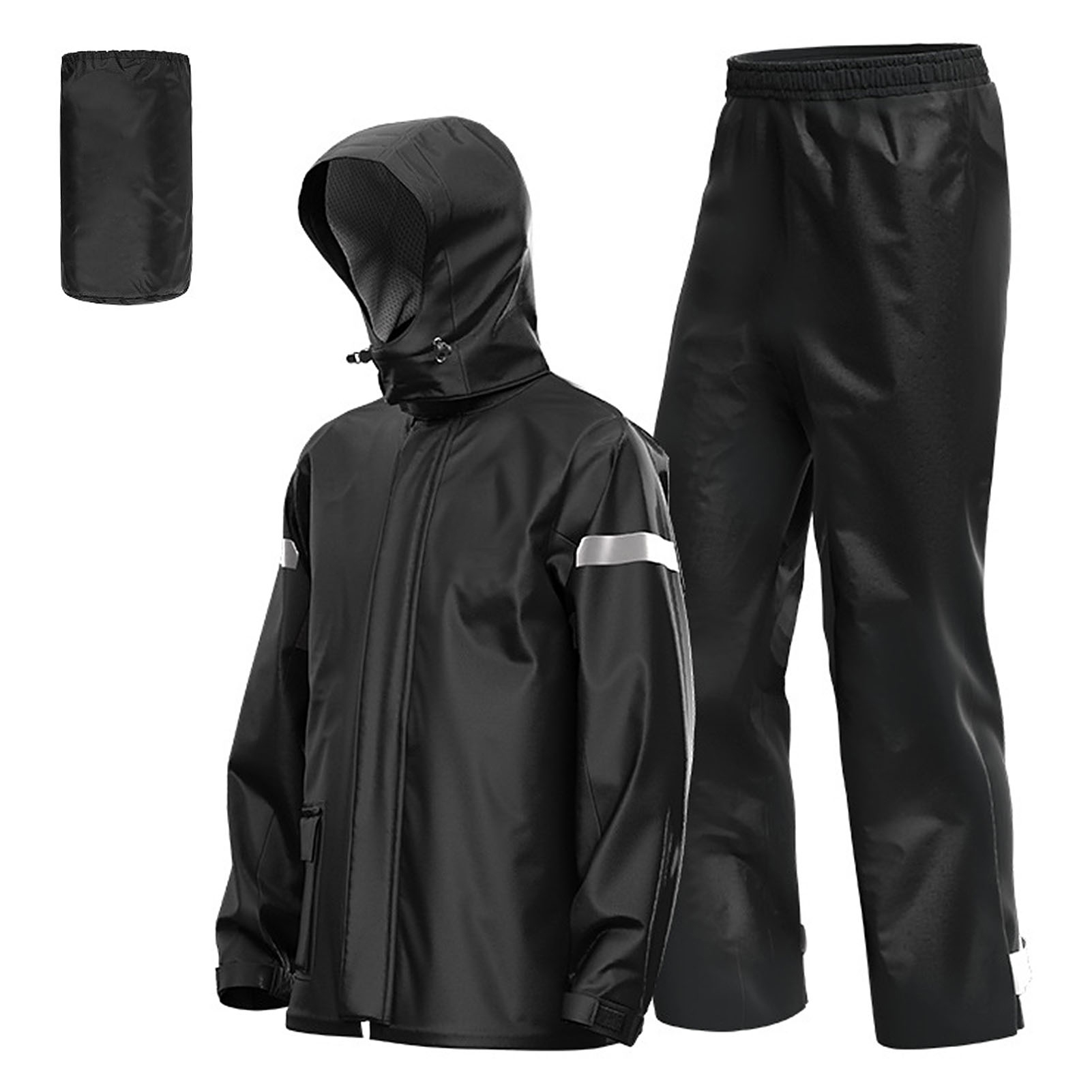 بدلة مطر للرجال لركوب الدراجات - مراجعة Motorcycle Gear Full Set وسعره
