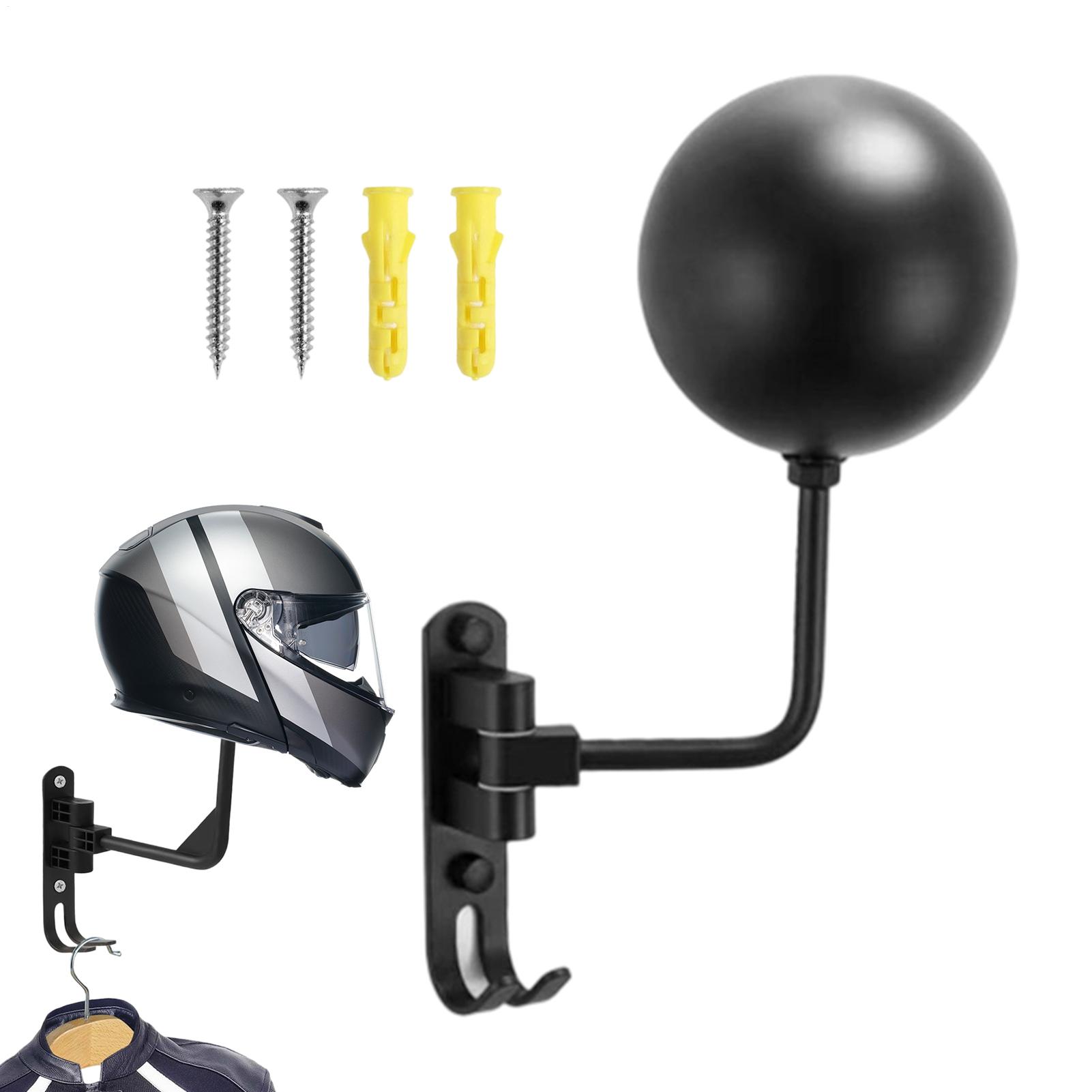 دراجة نارية خوذة رف الحائط الم - مراجعة Motorcycle Gear Rack وسعره