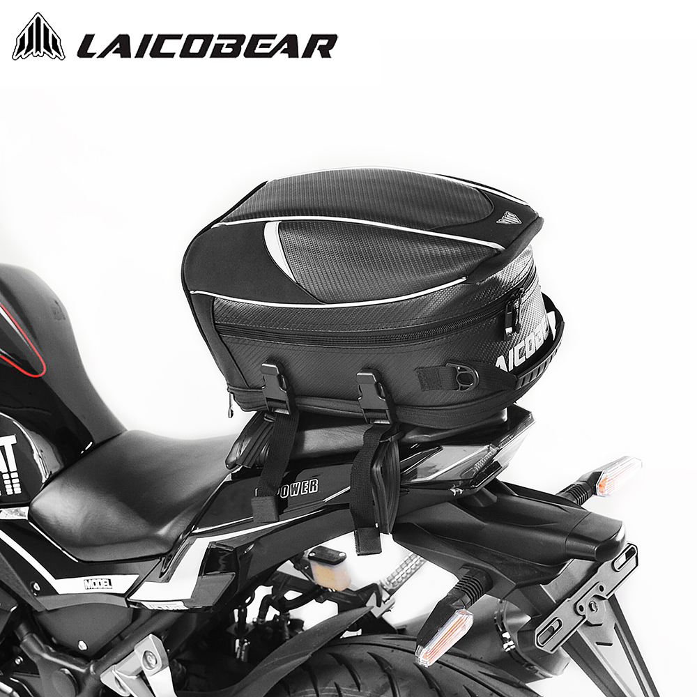 دراجة نارية الذيل حقيبة سوداء  - مراجعة Motorcycle Gear Warehouse وسعره