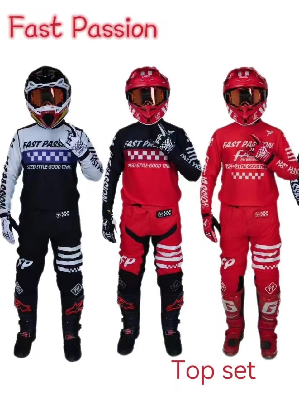 2025 fastpassion for fox موتوك - مراجعة Motorcycle Gear Full Set وسعره