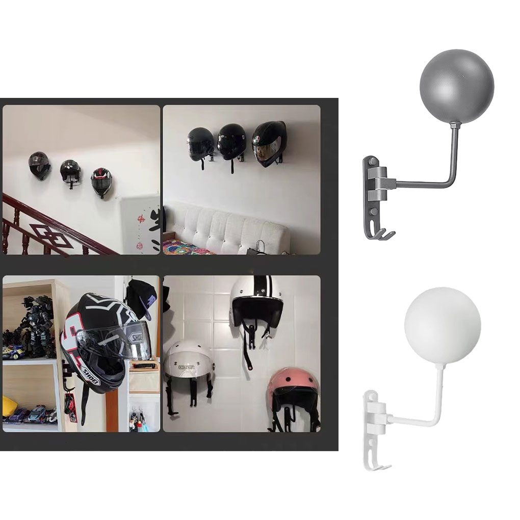 حامل خوذة دراجة نارية مثبت على - مراجعة Motorcycle Gear Rack وسعره