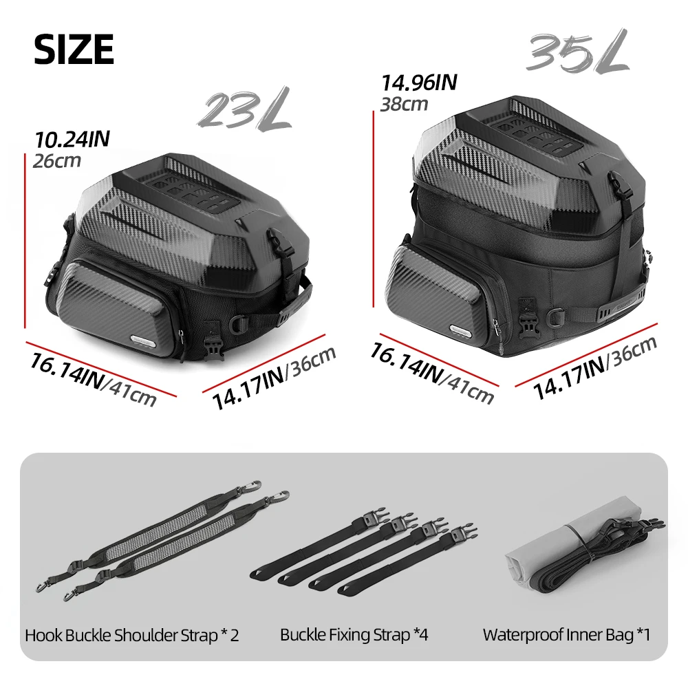 حقيبة خلفية للدراجات النارية م - مراجعة Motorcycle Gear Warehouse وسعره