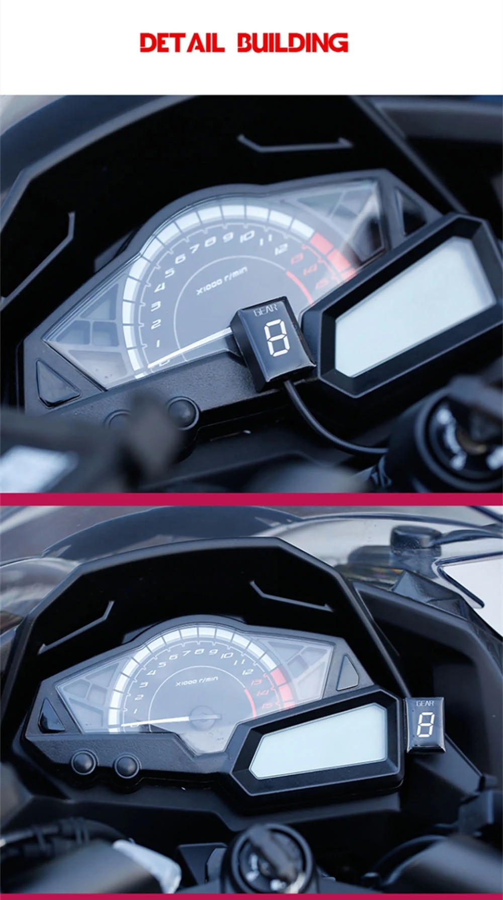 لموديلات هوندا CB400X 2021-202 - مراجعة Motorcycle Gear Indicator وسعره