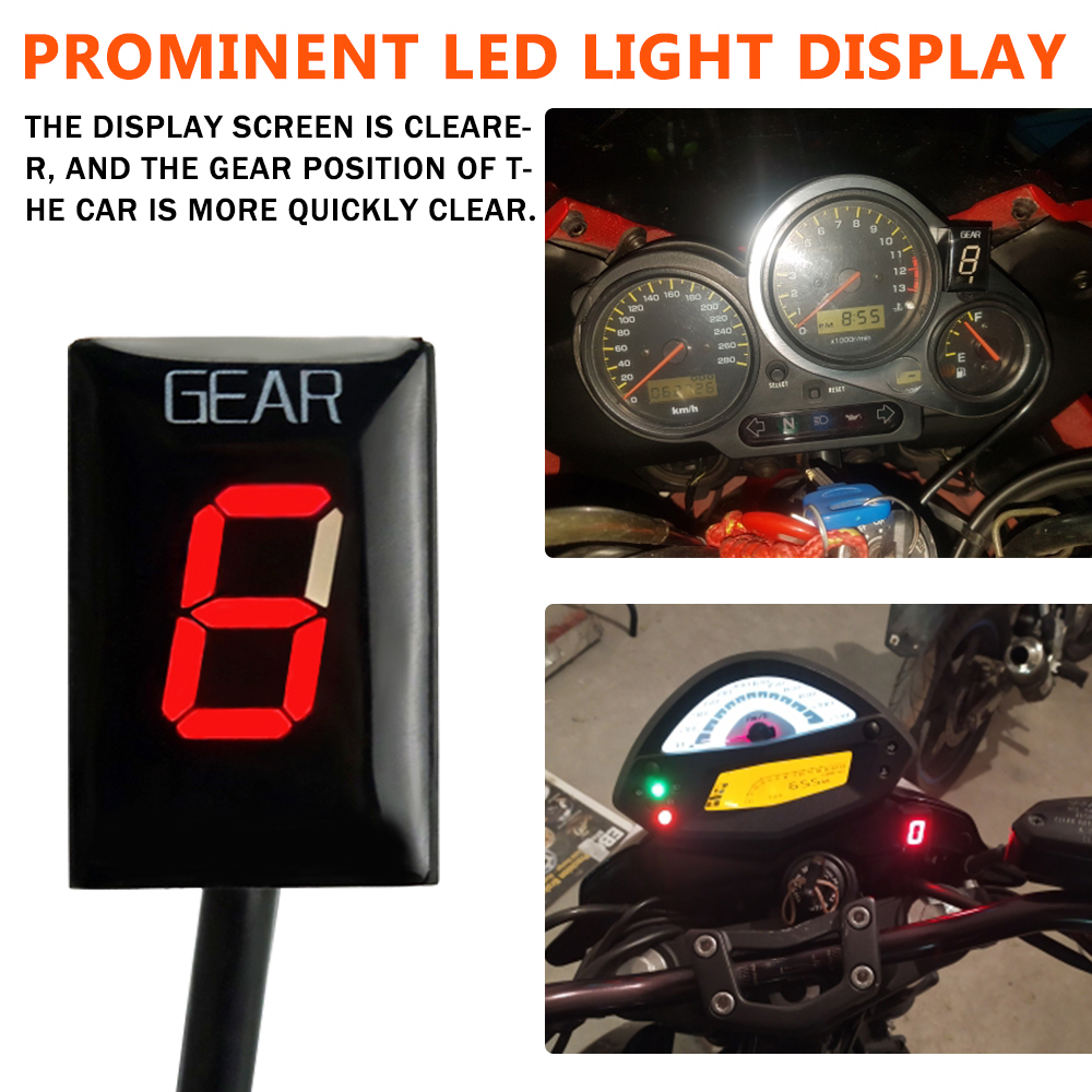 مؤشر عرض معدات الدرجات النارية - مراجعة Motorcycle Gear Indicator وسعره