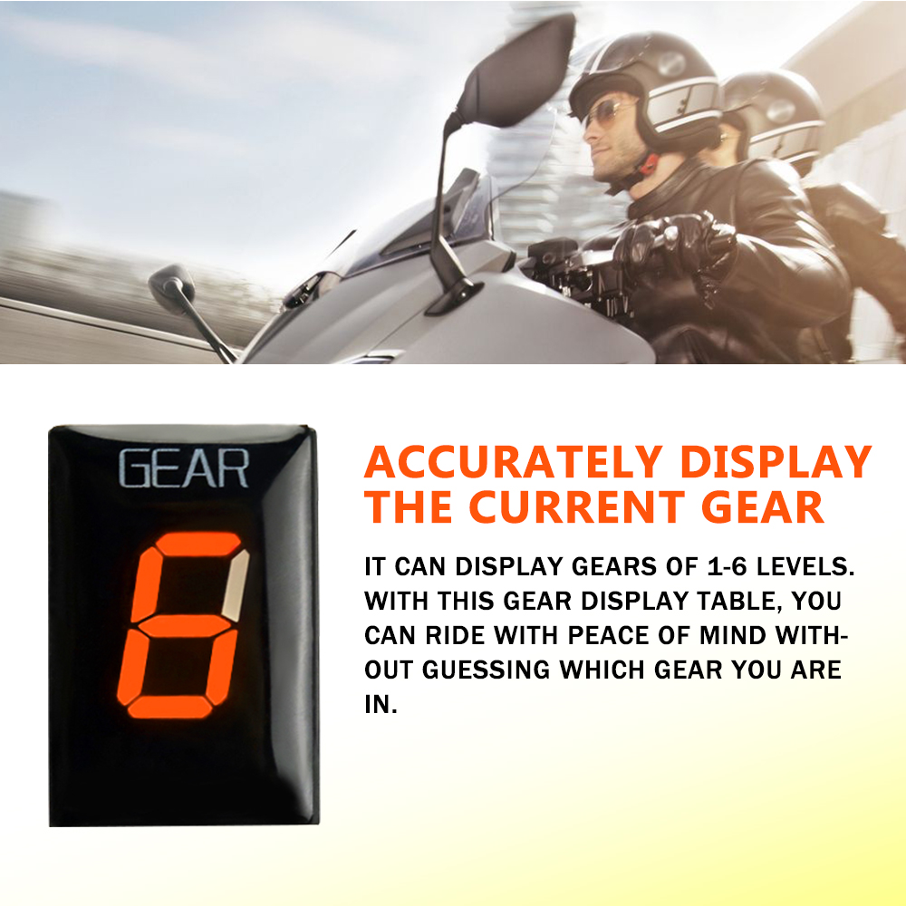 مؤشر عرض معدات الدرجات النارية - مراجعة Motorcycle Gear Indicator وسعره