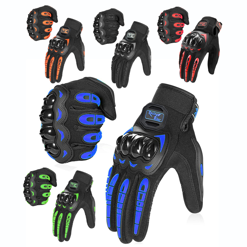 قفازات سباق الدراجات النارية ل - مراجعة Motorcycle Gear Full Set وسعره