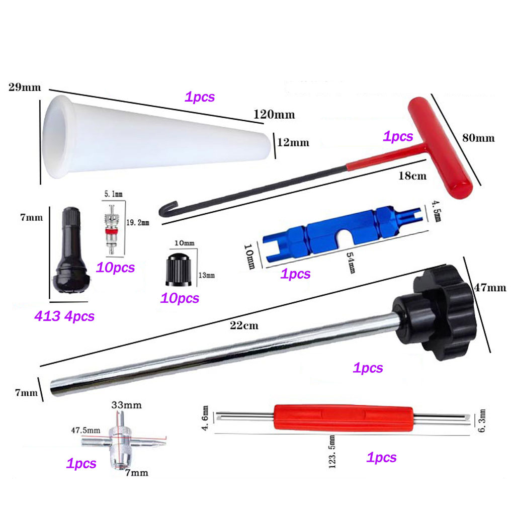 مجموعة أدوات صمام الإطارات سري - مراجعة Motorcycle Gear Jammer وسعره