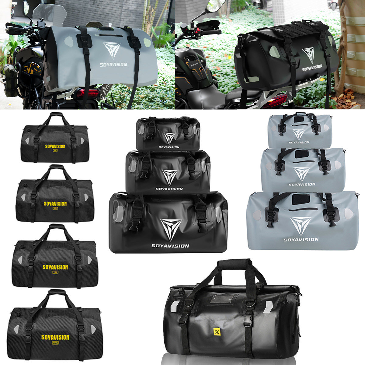 حقيبة خلفية للدراجات النارية م - مراجعة Motorcycle Gear Warehouse وسعره