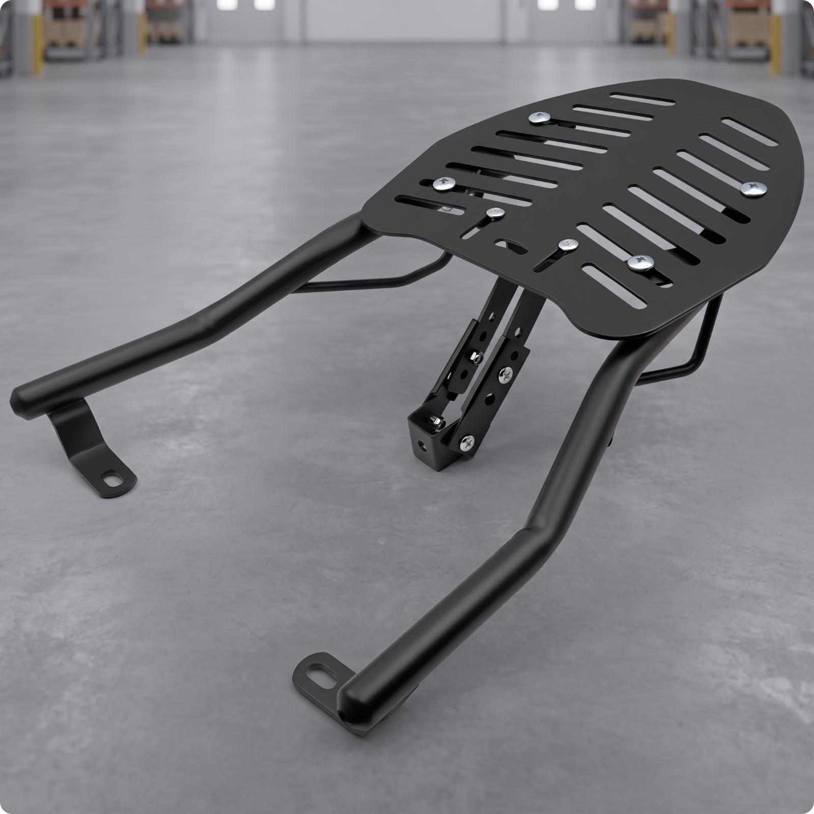 رف حمولة معدني قوي للدراجات ال - مراجعة Motorcycle Gear Rack وسعره